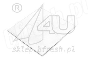 Tissue napkins 24 x 24 cm White 2-ply 1/4 folded