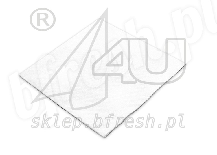 Tissue napkins 24 x 24 cm White 2-ply 1/4 folded