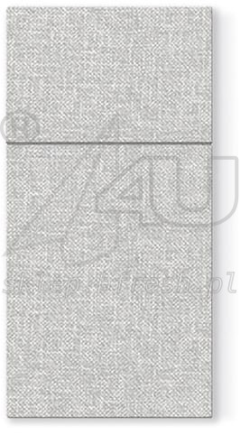 Airlaid cutlery pockets 40 x 40 cm Linen Structure Grey