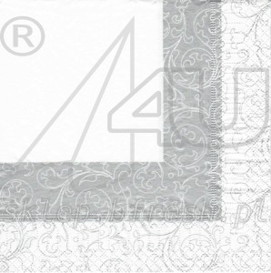 Lunch napkins 33 x 33 cm 3-ply 1/4 fold Classic KL-017