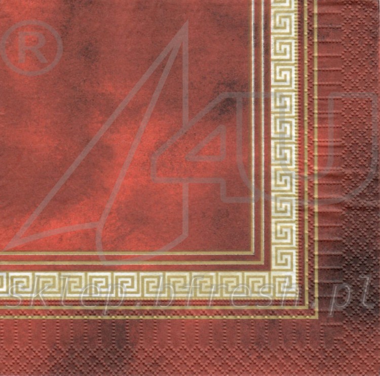 Lunch napkins 33 x 33 cm 3-ply 1/4 fold Classic KL-001