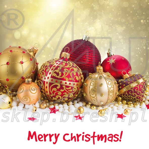 Christmas napkins 33 x 33 cm 3-ply 1/4 fold BN-081