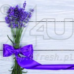 Lunch napkins 33 x 33 3-ply 1/4 fold Flowers KW-077 - 20 pcs