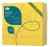 Bio-Dunisoft napkins 40 x 40 cm Yellow
