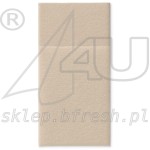  Airlaid cutlery pockets 40 x 40 cm Beige 1/8 folded 25 pcs