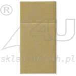 Airlaid cutlery pockets 40 x 40 cm Gold 1/8 folded 25 pcs