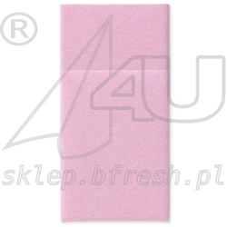  Airlaid cutlery pockets 40 x 40 cm Light Rosa 1/8 folded 25 pcs