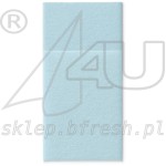  Airlaid cutlery pockets 40 x 40 cm Light Blue 1/8 folded 25 pcs