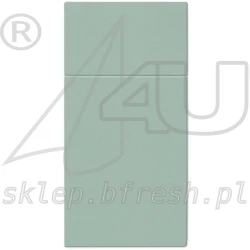  Airlaid cutlery pockets 40 x 40 cm Light Green 1/8 folded 25 pcs