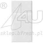 Airlaid cutlery pockets 40 x 40 White 1/8 folded 25 pcs