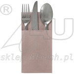 Airlaid cutlery pockets 40 x 40 cm Golden Rose 1/8 folded 25 pcs