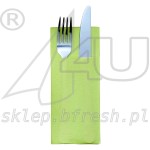Point to Point  cutlery pockets 32 x 38 cm Kiwi 1/8 folded 50 pcs