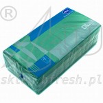 Tissue napkins 33 x 33 Dark Green 2-ply 1/4 folded 250 pcs 