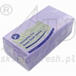 Tissue napkins 33 x 33 Purple 2-ply 1/4 folded 250 pcs