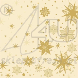 Bio-Dunisoft napkins 40 x 40 cm Stargazing Cream 60 pcs