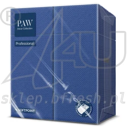 Softpoint cutlery pockets 32 x 38 cm Dark Blue 1/8 folded 50 pcs