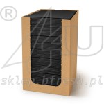 Airlaid coctail napkins 20 x 20 cm Black 100 pcs