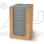 Airlaid coctail napkins 20 x 20 cm Grey 100 pcs