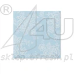 Airlaid napkins 40 x 40 cm Soft Lace Light Blue 50 pcs