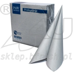  PAW Airlaid napkins 40 x 40 cm Silver 50 pcs