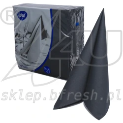 AHA Airlaid napkins 40 x 40 cm Black 50 pcs