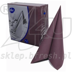 AHA Airlaid napkins 40 x 40 cm Plum 50 pcs