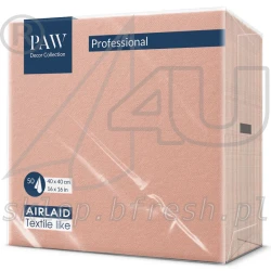 Paw Airlaid napkins 40 x 40 cm Mellow Rose 50 pcs
