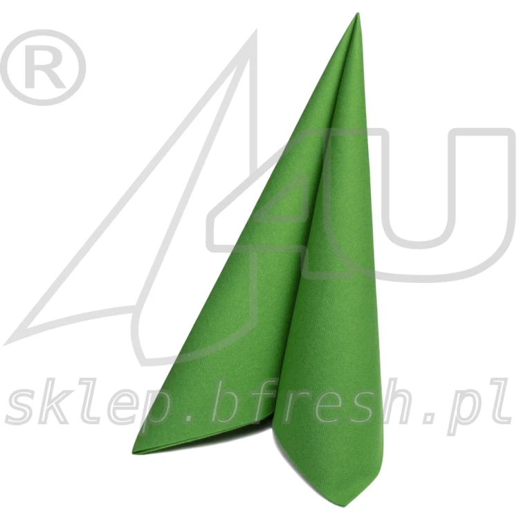 Serwetki flizelinowe Airlaid Duni 40 × 40 cm soczyście zielone