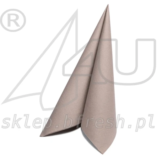 Serwetka flizelinowa Dunisoft 40 × 40 cm szarobeżowa
