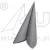 Serwetki flizelinowe Airlaid Duni 40 × 40 cm szare