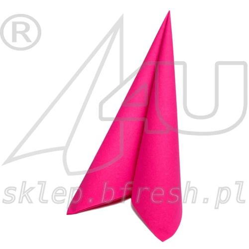 Serwetki flizelinowe Airlaid Duni 40 × 40 cm fuksja