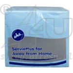 Tissue napkins 40 x 40 Blue 3-ply 1/4 folded 100 pcs