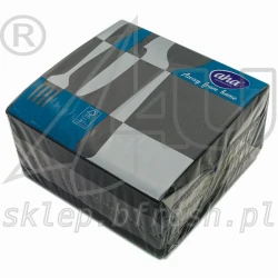 Tissue napkins 40 x 40 Black 3-ply 1/4 folded 100 pcs