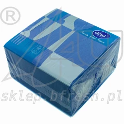 Tissue napkins 40 x 40 Dark Blue 3-ply 1/4 folded 100 pcs
