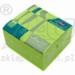 Tissue napkins 40 x 40 Lime 3-ply 1/4 folded 100 pcs