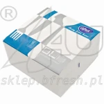 Tissue napkins 40 x 40 White 3-ply 1/4 folded 100 pcs