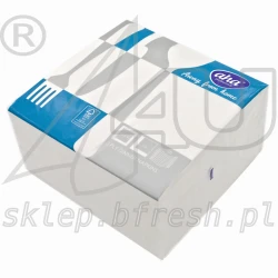 Tissue napkins 40 x 40 White 3-ply 1/4 folded 100 pcs