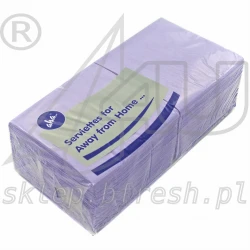 Tissue napkins 33 x 33 Purple 2-ply 1/4 folded 250 pcs