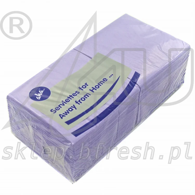 Serwetki papierowe Hanke Tissue AHA 33 x 33 cm 2w wrzosowe 250 szt