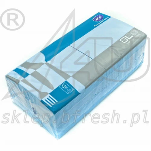 Serwetki papierowe Hanke Tissue AHA 33 x 33 cm 2w niebieskie 250 szt