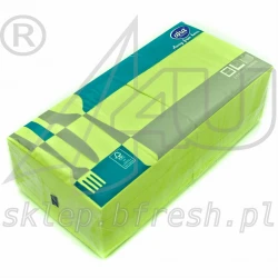 Tissue napkins 33 x 33 Lime 2-ply 1/4 folded 250 pcs