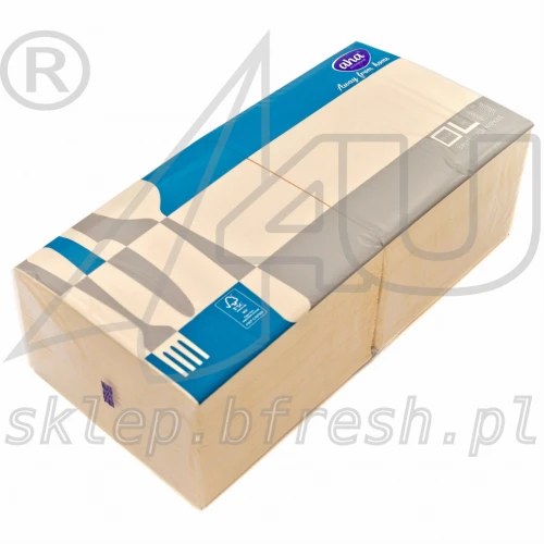 Serwetki papierowe Hanke Tissue AHA 33 x 33 cm 3w szampan 200 szt