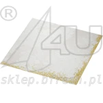 Tissue napkins Duni Classic 40 x 40 cm Royal White 4-ply 1/4 folded 50 pcs