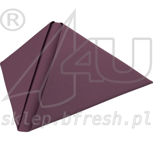 Serwetka flizelinowa Dunilin 40 x 40 cm fioletowa 45 szt