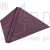 Serwetka flizelinowa Dunilin 40 x 40 cm fioletowa 45 szt