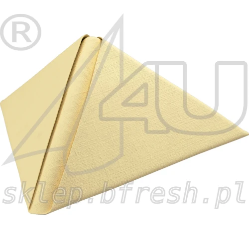 Serwetka flizelinowa Dunilin 40 x 40 cm kremowa