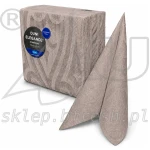 Duni Elegance Lily napkins 40 x 40 cm Greige 40 pcs