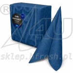 Duni Elegance Lily napkins 40 x 40 cm Dark Blue 40 pcs
