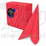 Duni Elegance Lily napkins 40 x 40 cm Red 40 pcs