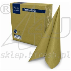 PAW Airlaid napkins 40 x 40 cm Olive 50 pcs